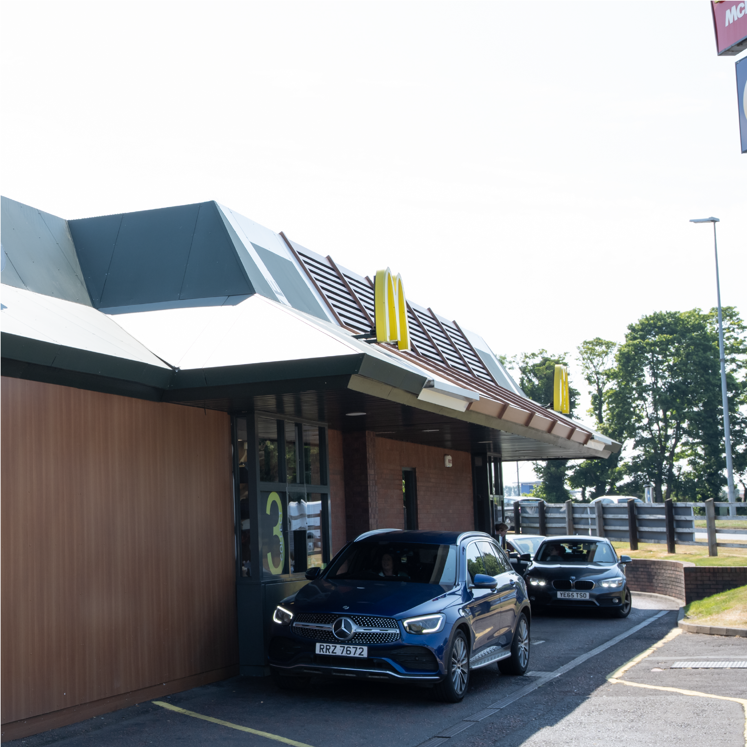 Drive-Thru at McDonalds Sprucefield